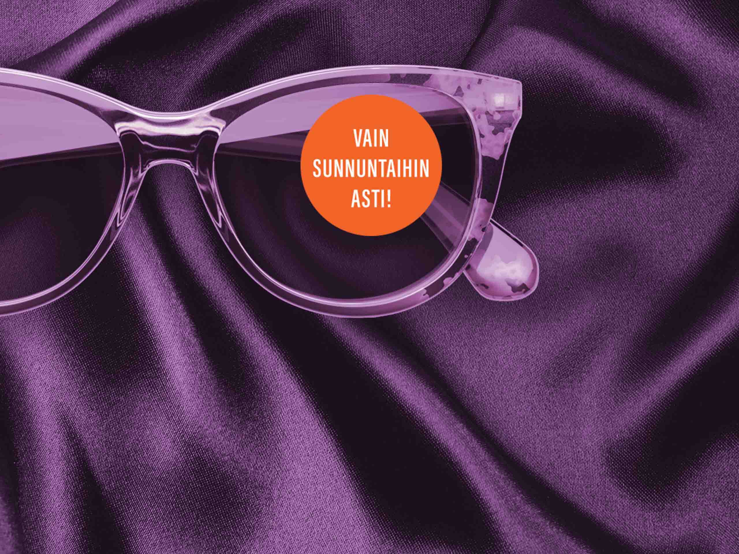 Violettien viikkojen tarjous: Aurinkolasit –30 %